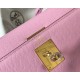 Hermes Kelly 25cm Sellier Bag in Mauve Sylvestre Epsom Calfskin GHW