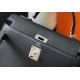 Hermes Kelly 25cm Sellier Bag in Black Epsom Calfskin PHW