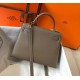 Hermes Kelly 25cm Sellier Bag in Taupe Epsom Calfskin GHW