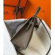 Hermes Kelly 25cm Sellier Bag in Taupe Epsom Calfskin GHW