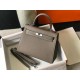 Hermes Kelly 25cm Sellier Bag in Taupe Epsom Calfskin PHW