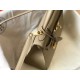 Hermes Kelly 25cm Sellier Bag in Gris Tourterelle Epsom Calfskin GHW