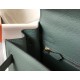 Hermes Kelly 25cm Sellier Bag in Vert Amande Epsom Calfskin GHW