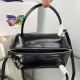 Prada Supernova Medium Bag In Black Brushed Leather