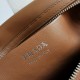 Prada Supernova Medium Top Handle Bag In Brown Leather