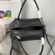 Prada Supernova Medium Top Handle Bag In Black Leather