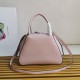 Prada Supernova Small Top Handle Bag In Pink Leather