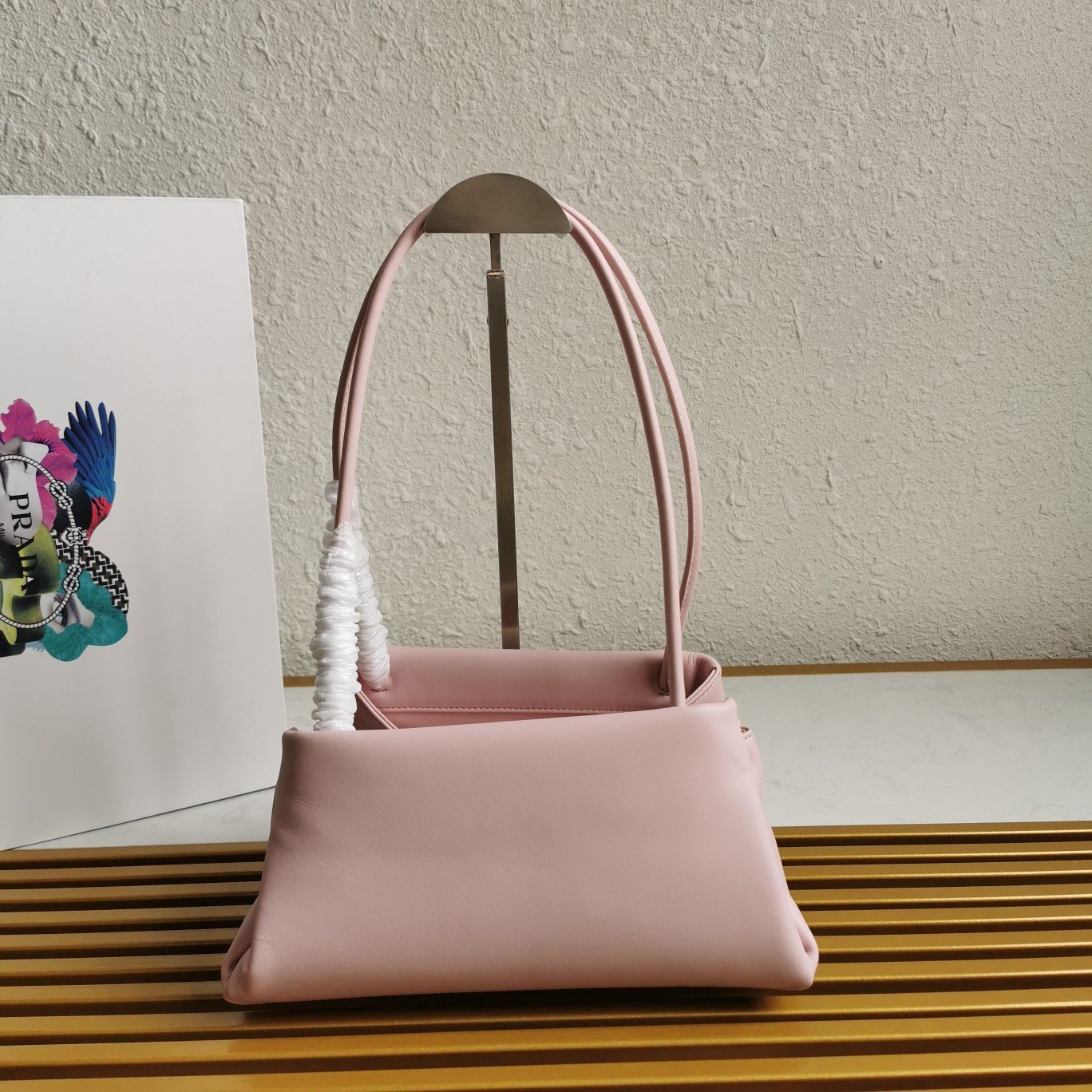 Prada Supernova Small Shoulder Bag In Pink Calfskin