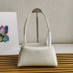 Prada Supernova Small Shoulder Bag In White Calfskin