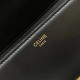 Celine Triomphe Teen Bag In Black Leather