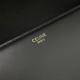 Celine Triomphe Large Bag In Black Calfskin