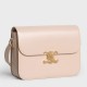 Celine Triomphe Large Bag In Nude Calfskin