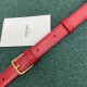 Celine Triomphe Large Bag In Red Calfskin