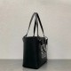 Loewe Anagram Small Tote In Noir Classic Calfskin