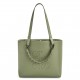 Loewe Anagram Small Tote In Rosemary Classic Calfskin