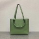 Loewe Anagram Small Tote In Rosemary Classic Calfskin