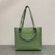 Loewe Anagram Small Tote In Rosemary Classic Calfskin