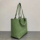 Loewe Anagram Medium Tote Bag In Rosemary Calfskin