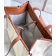 Loewe Cushion Medium Tote In Canvas and Calfskin