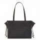 Loewe Cushion Medium Tote In Black Anagram Jacquard