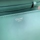 Celine Classic Box Medium Bag In Celadon Box Calfskin