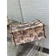 Dior Medium Book Tote Bag In Powder Pink Jardin Botanique Embroidery