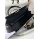 Hermes Kelly Sellier 32 Handmade Bag In Black Box Calfskin