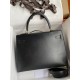 Hermes Kelly Sellier 32 Handmade Bag In Black Box Calfskin