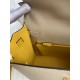 Hermes Kelly Sellier 32 Bicolor Bag in Trench and Yellow Epsom Calfskin