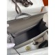 Hermes Kelly Sellier 32 Handmade Bag In Etain Epsom Calfskin