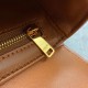 Celine Triomphe Teen Bag In Textile and Calfskin