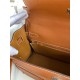 Hermes Kelly Lakis 32 Handmade Bag In Gold Swift Calfskin