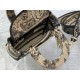 Dior Lady D-Lite Mini Bag In Brown Toile de Jouy Embroidery