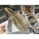 Dior Lady D-Lite Medium Bag In Beige Cannage Embroidered Canvas