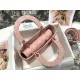 Dior Lady D-Lite Medium Bag In Pink Cannage Embroidered Canvas