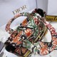 Dior Lady D-Lite Medium Bag In Yellow Dior Paisley Embroidery