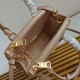 Prada Mini Galleria Bag In Beige Saffiano Leather