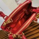 Prada Mini Galleria Bag In Red Saffiano Leather