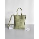 Bottega Veneta Cassette Mini Tote Bag In Travertine Lambskin