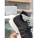 Dior Men's B25 Sneakers in Black Neoprene and Mesh