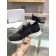 Dior Men's B25 Sneakers in Black Neoprene and Mesh