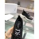 Dior Men's B25 Sneakers in Black Neoprene and Mesh