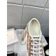 Dior Walk'n'Dior Sneakers In Nude Oblique Embroidered Cotton