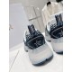 Dior Vibe Sneakers In Blue Dior Oblique Technical Fabric