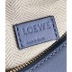 Loewe Puzzle Mini Bag In Atlantic Blue Calfskin