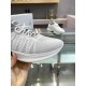 Dior Men's B25 Sneakers in White Neoprene and Mesh