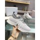 Dior Men's B25 Sneakers in White Neoprene and Mesh