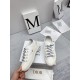 Dior Walk'n'Dior Sneakers in White Canvas and Suede Calfskin