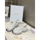 Dior Vibe Sneakers in White Technical Fabric and Mesh