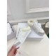 Dior Star Low-top Sneakers in White Calfskin and Shearling